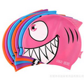 Kids Cartoon Fish Silicone Swim Cap